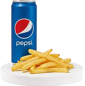 PLAIN FRIES + DRINK